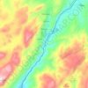 Benaoján topographic map, elevation, terrain