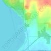 Summer Village of Jarvis Bay topographic map, elevation, terrain