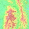 San Fernando topographic map, elevation, terrain