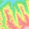 Obersulzbach topographic map, elevation, terrain