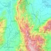 Norte de Santander topographic map, elevation, terrain