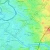 Mandaluyong topographic map, elevation, terrain