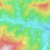 Venasca topographic map, elevation, terrain