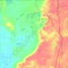 Merrill Township topographic map, elevation, terrain
