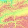 Чон-Алайский район - Чон-Алай району topographic map, elevation, terrain