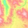 Khartoum State topographic map, elevation, terrain