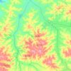 Namutumba topographic map, elevation, terrain