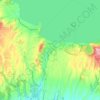 Marta topographic map, elevation, terrain