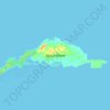 Dyaul Island topographic map, elevation, terrain