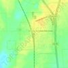 Brooksville topographic map, elevation, terrain