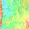 Greendale topographic map, elevation, terrain