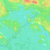 Haukivesi topographic map, elevation, terrain