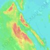 Koli National Park topographic map, elevation, terrain