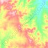 Haden topographic map, elevation, terrain