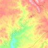 Browns Creek topographic map, elevation, terrain