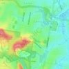 Carina Heights topographic map, elevation, terrain