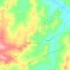 Inverlaw topographic map, elevation, terrain