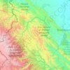 Provincia Franz Tamayo topographic map, elevation, terrain
