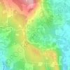 Saint-Pantaléon topographic map, elevation, terrain