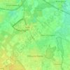 Hilvarenbeek topographic map, elevation, terrain