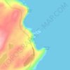 Tansy topographic map, elevation, terrain