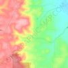 Yallingup Siding topographic map, elevation, terrain
