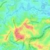 Kelvin Grove topographic map, elevation, terrain