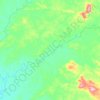 Lukulu topographic map, elevation, terrain