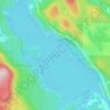 Ruby Lake topographic map, elevation, terrain