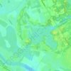 Leukermeer topographic map, elevation, terrain