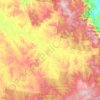 Manumbar topographic map, elevation, terrain