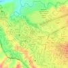 Comuna 8 topographic map, elevation, terrain