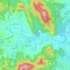 The Gap topographic map, elevation, terrain