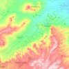 Mineo topographic map, elevation, terrain