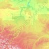 Census Division No. 18 topographic map, elevation, terrain