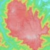 Carrai National Park topographic map, elevation, terrain