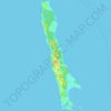 Garden Island topographic map, elevation, terrain