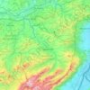 Appenzell Innerrhoden topographic map, elevation, terrain