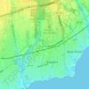 Bayport topographic map, elevation, terrain