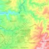 Golden Grove topographic map, elevation, terrain