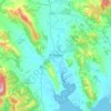 Richmond topographic map, elevation, terrain