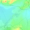 Secteur Nord topographic map, elevation, terrain