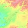 Helmand Province topographic map, elevation, terrain
