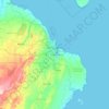 Dar es Salaam topographic map, elevation, terrain