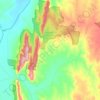 Dananbilla Nature Reserve topographic map, elevation, terrain