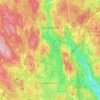 Smithfield topographic map, elevation, terrain
