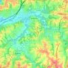 Arbonne topographic map, elevation, terrain