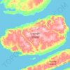 Vanier Island topographic map, elevation, terrain