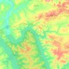 Lyon County topographic map, elevation, terrain