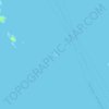 Bribery Islet topographic map, elevation, terrain